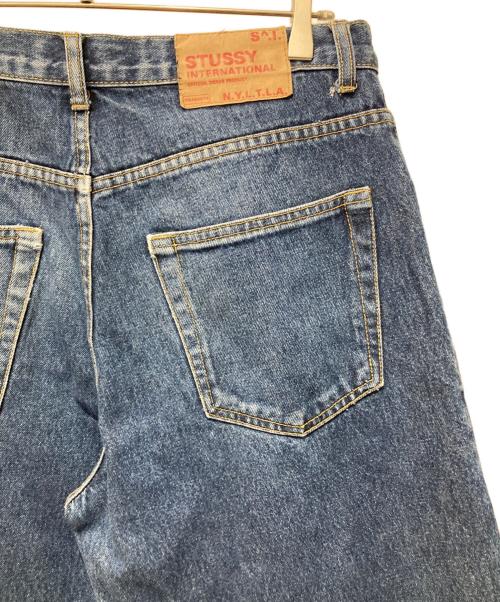 stussy（ステューシー）stussy (ステューシー) テーパードデニムパンツ インディゴ サイズ:34Ｒの古着・服飾アイテム