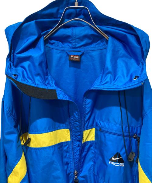 NIKE ACG（ナイキエーシージー）NIKE ACG (ナイキエーシージー) アノラックパーカー ブルー サイズ:Ｌの古着・服飾アイテム