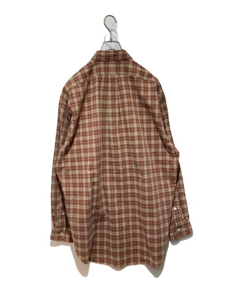 RALPH LAUREN（ラルフローレン）RALPH LAUREN (ラルフローレン) チェックシャツ ブラウン サイズ:Mの古着・服飾アイテム