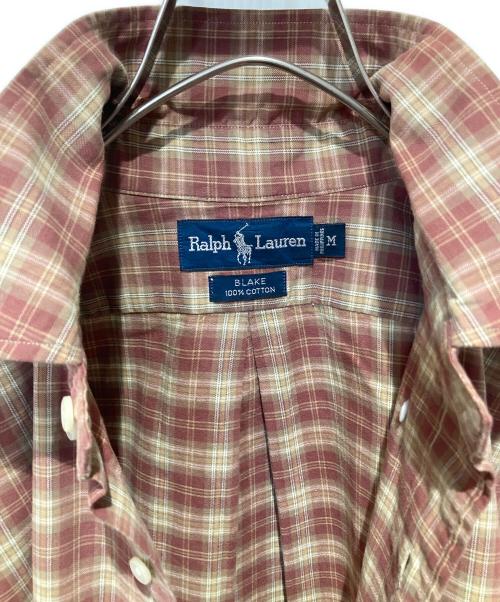 RALPH LAUREN（ラルフローレン）RALPH LAUREN (ラルフローレン) チェックシャツ ブラウン サイズ:Mの古着・服飾アイテム