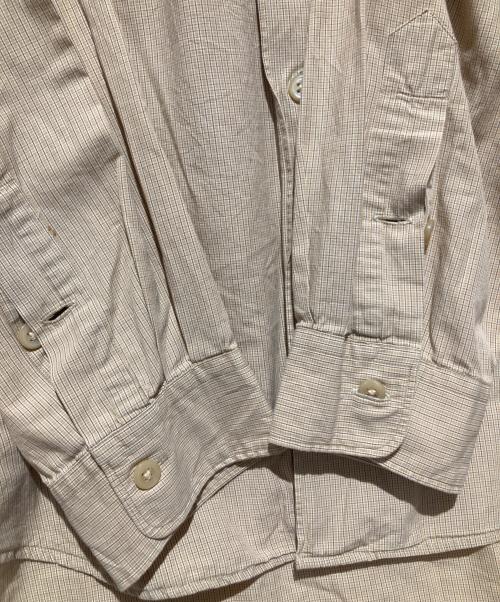 POLO RALPH LAUREN（ポロ・ラルフローレン）POLO RALPH LAUREN (ポロ・ラルフローレン) チェックシャツ ベージュ サイズ:XLの古着・服飾アイテム