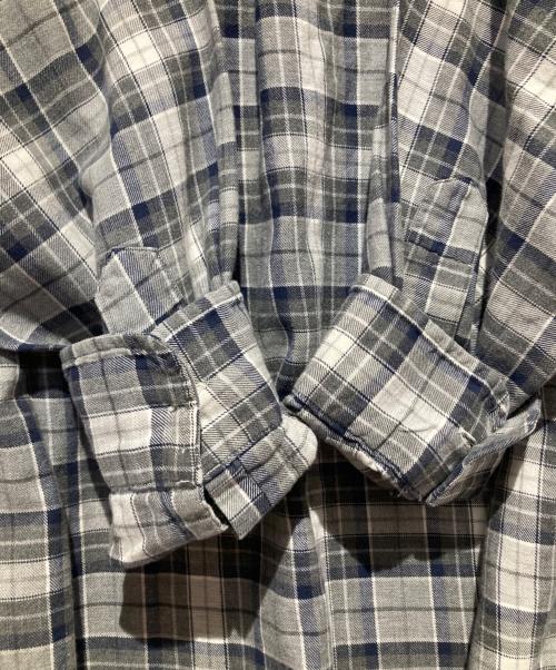 RALPH LAUREN（ラルフローレン）RALPH LAUREN (ラルフローレン) チェックシャツ グレー サイズ:Ｌの古着・服飾アイテム