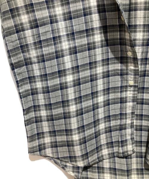 RALPH LAUREN（ラルフローレン）RALPH LAUREN (ラルフローレン) チェックシャツ グレー サイズ:Ｌの古着・服飾アイテム