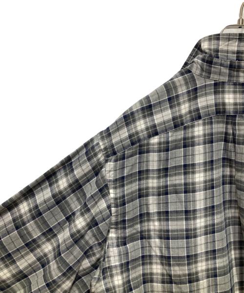 RALPH LAUREN（ラルフローレン）RALPH LAUREN (ラルフローレン) チェックシャツ グレー サイズ:Ｌの古着・服飾アイテム