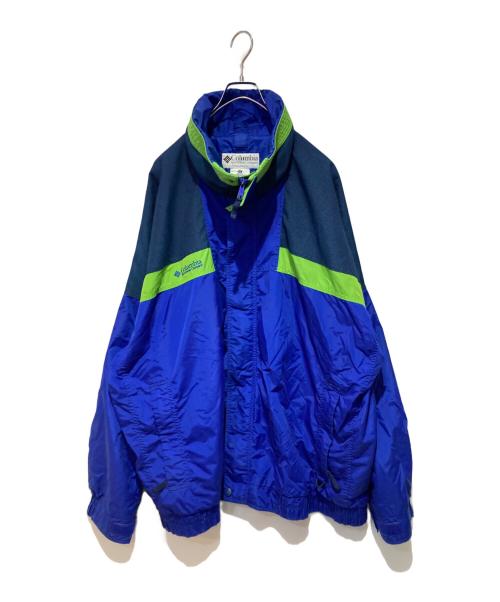 Columbia（コロンビア）Columbia (コロンビア) ナイロンジャケット ブルー サイズ:XXLの古着・服飾アイテム