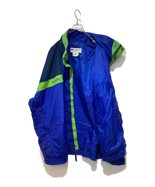 Columbia（コロンビア）Columbia (コロンビア) ナイロンジャケット ブルー サイズ:XXLの古着・服飾アイテム