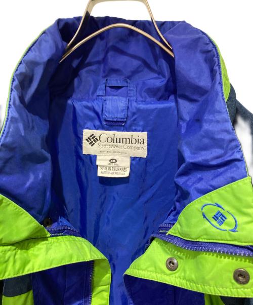 Columbia（コロンビア）Columbia (コロンビア) ナイロンジャケット ブルー サイズ:XXLの古着・服飾アイテム