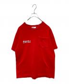 fortyフォーティ）の古着「プリントTシャツ」｜レッド