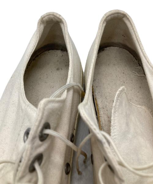 US ARMY（ユーエスアーミー）US ARMY (ユーエスアーミー) CANVAS GYM SHOES ホワイト サイズ:不明の古着・服飾アイテム