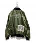 Palm Angels (パーム エンジェルス) VINTAGE LOGO BOMBER JACKETS グリーン サイズ:Ｌ：30000円