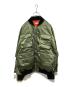 Palm Angels（パーム エンジェルス）の古着「VINTAGE LOGO BOMBER JACKETS」｜グリーン