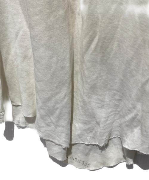 USED（ユーズド）USED (ユーズド) ラグランTシャツ ホワイト サイズ:不明の古着・服飾アイテム