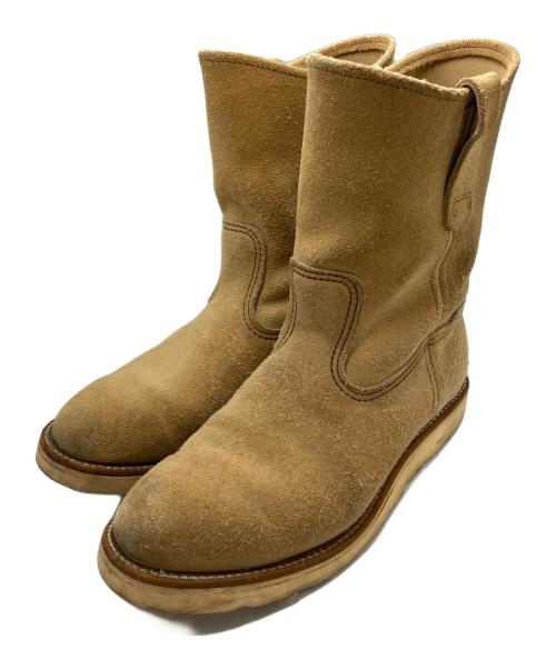 RED WING（レッドウィング）RED WING (レッドウィング) 9-inch Pecos ベージュ サイズ:8Eの古着・服飾アイテム