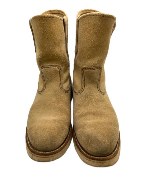 RED WING（レッドウィング）RED WING (レッドウィング) 9-inch Pecos ベージュ サイズ:8Eの古着・服飾アイテム