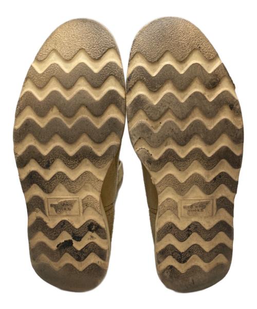 RED WING（レッドウィング）RED WING (レッドウィング) 9-inch Pecos ベージュ サイズ:8Eの古着・服飾アイテム