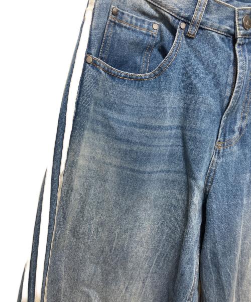 adidas（アディダス）adidas (アディダス) Adilenium シーズン3 ルーズフィット デニムパンツ インディゴ サイズ:30の古着・服飾アイテム