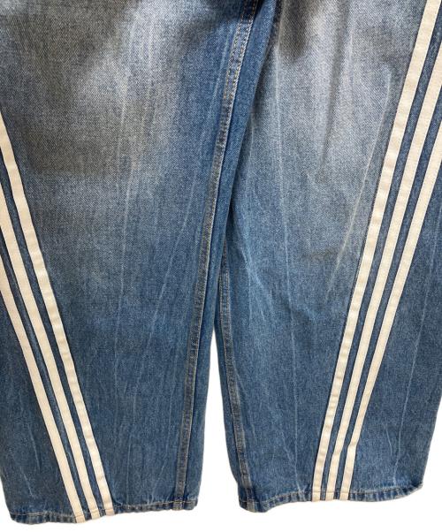 adidas（アディダス）adidas (アディダス) Adilenium シーズン3 ルーズフィット デニムパンツ インディゴ サイズ:30の古着・服飾アイテム