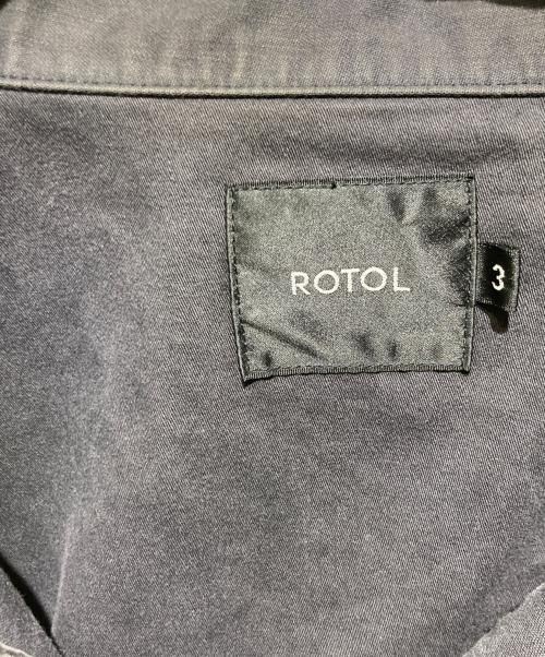 ROTOL（ロトル）ROTOL (ロトル) フランケン BDU シャツジャケット ブラック サイズ:3の古着・服飾アイテム