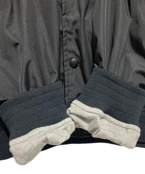 stussy（ステューシー）stussy (ステューシー) ビッグロゴスタジャン ブラック サイズ:Mの古着・服飾アイテム