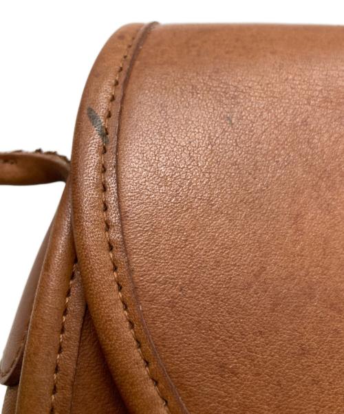 COACH（コーチ）COACH (コーチ) レザーショルダーバッグ ブラウンの古着・服飾アイテム