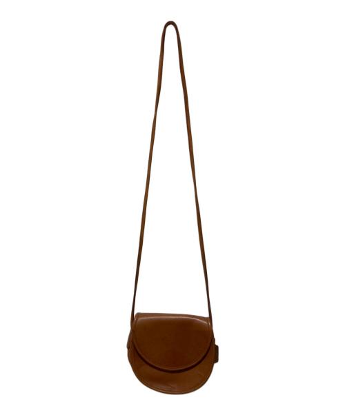 COACH（コーチ）COACH (コーチ) レザーショルダーバッグ ブラウンの古着・服飾アイテム