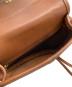 中古・古着 COACH (コーチ) レザーショルダーバッグ ブラウン：12000円