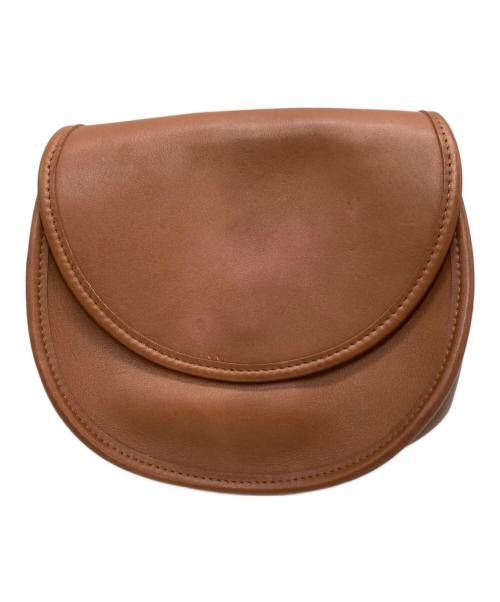 COACH（コーチ）COACH (コーチ) レザーショルダーバッグ ブラウンの古着・服飾アイテム
