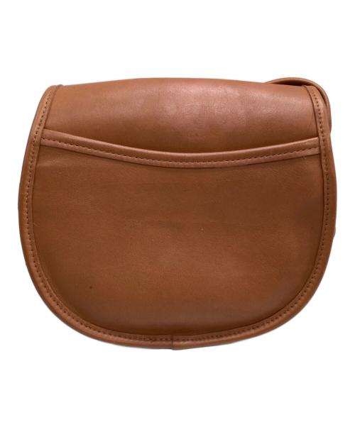 COACH（コーチ）COACH (コーチ) レザーショルダーバッグ ブラウンの古着・服飾アイテム