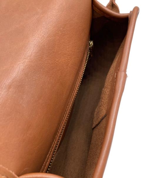 COACH（コーチ）COACH (コーチ) レザーショルダーバッグ ブラウンの古着・服飾アイテム