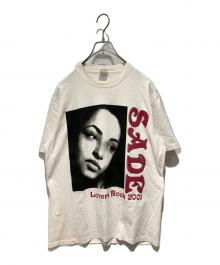 STRTCH SUPOIY（ストレッチ サプライ）の古着「Sade "Lovers Rock Tour 2001" S/S Tee」｜ホワイト