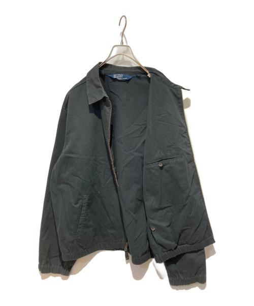 POLO RALPH LAUREN（ポロ・ラルフローレン）POLO RALPH LAUREN (ポロ・ラルフローレン) スイングトップ ブラック サイズ:Ｌの古着・服飾アイテム