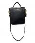 COACH (コーチ) レザーショルダーバッグ ブラック：14000円