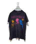 SCREEN STARSスクリーンズスターズ）の古着「Big Night Music North American Tour shirt」｜ブラック
