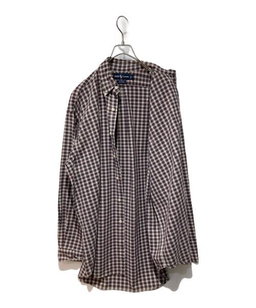 RALPH LAUREN（ラルフローレン）RALPH LAUREN (ラルフローレン) チェックシャツ レッド サイズ:Mの古着・服飾アイテム