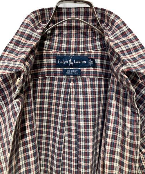 RALPH LAUREN（ラルフローレン）RALPH LAUREN (ラルフローレン) チェックシャツ レッド サイズ:Mの古着・服飾アイテム