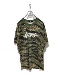 stussy（ステューシー）の古着「CAMO PRINT TEE」｜グリーン