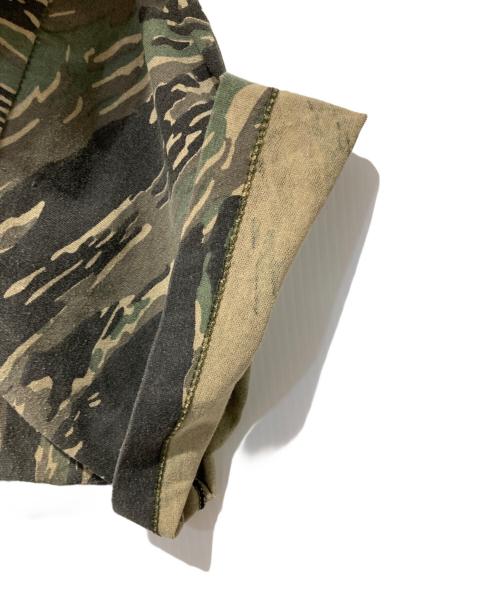stussy（ステューシー）stussy (ステューシー) CAMO PRINT TEE グリーン サイズ:Ｌの古着・服飾アイテム