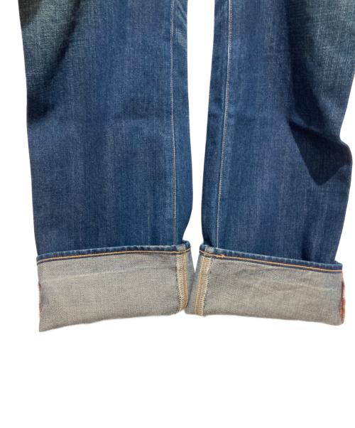 CANTON（キャントン）CANTON (キャントン) シンチバック付きストレートデニム インディゴ サイズ:86cm (W34)の古着・服飾アイテム