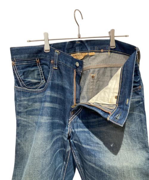 CANTON（キャントン）CANTON (キャントン) シンチバック付きストレートデニム インディゴ サイズ:86cm (W34)の古着・服飾アイテム