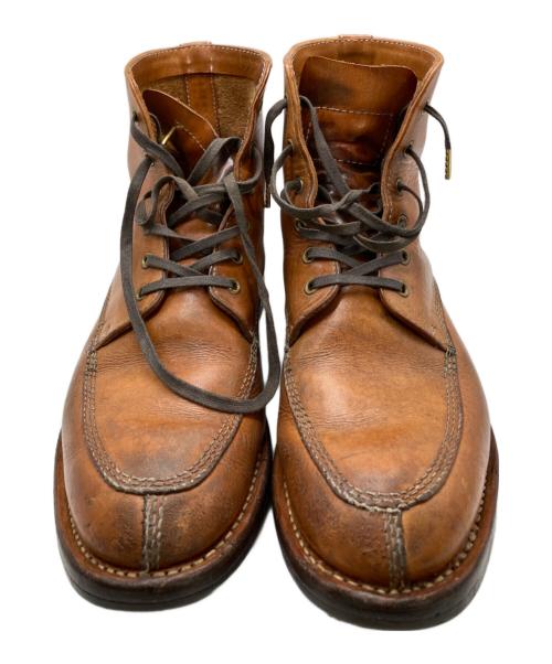 foot the coacher（フットザコーチャー）foot the coacher (フットザコーチャー) レースアップブーツ ブラウン サイズ:8の古着・服飾アイテム