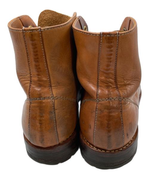 foot the coacher（フットザコーチャー）foot the coacher (フットザコーチャー) レースアップブーツ ブラウン サイズ:8の古着・服飾アイテム