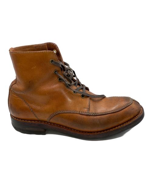 foot the coacher（フットザコーチャー）foot the coacher (フットザコーチャー) レースアップブーツ ブラウン サイズ:8の古着・服飾アイテム