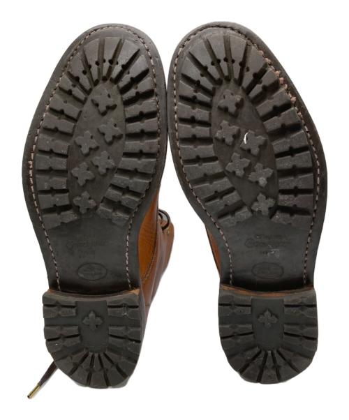 foot the coacher（フットザコーチャー）foot the coacher (フットザコーチャー) レースアップブーツ ブラウン サイズ:8の古着・服飾アイテム