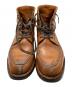 foot the coacher (フットザコーチャー) レースアップブーツ ブラウン サイズ:8：18000円