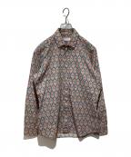 PRADAプラダ）の古着「総柄シャツ」｜ベージュ