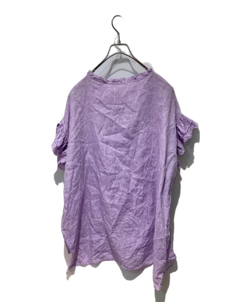 house of lotus（ハウスオブロータス）house of lotus (ハウスオブロータス) リネンブラウス パープル サイズ:Mの古着・服飾アイテム