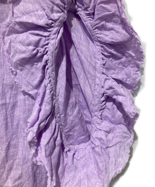 house of lotus（ハウスオブロータス）house of lotus (ハウスオブロータス) リネンブラウス パープル サイズ:Mの古着・服飾アイテム