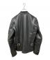 VANSON (バンソン) MODEL Bシングルライダースジャケット ブラック サイズ:38：40000円