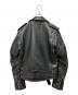 Schott (ショット) ダブルライダースジャケット ブラック サイズ:36：30000円