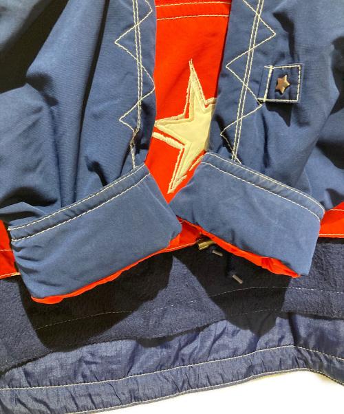 PHENIX（フェニックス）PHENIX (フェニックス) 星柄ジャケット ネイビー×ホワイト サイズ:Ｌの古着・服飾アイテム